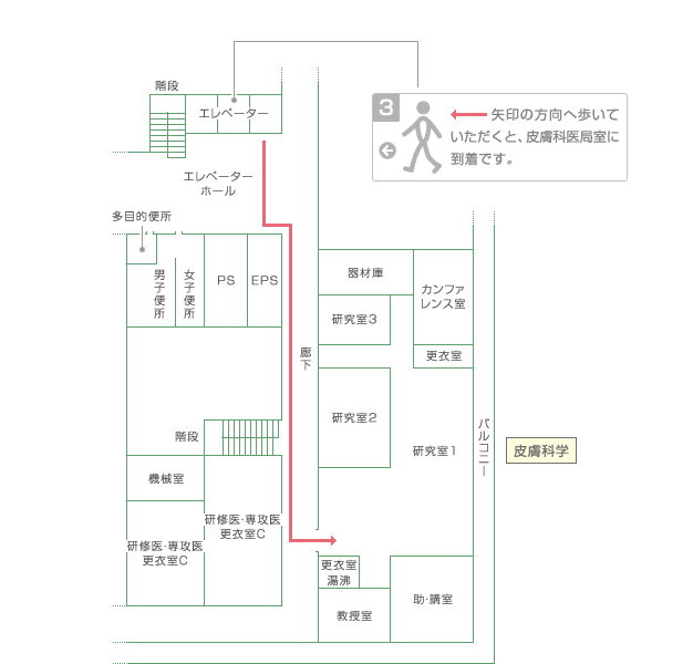 4階 皮膚科医局